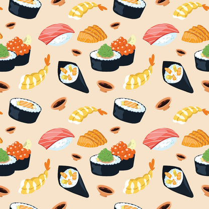 Maki Medley Pattern 5 Minky Fabric