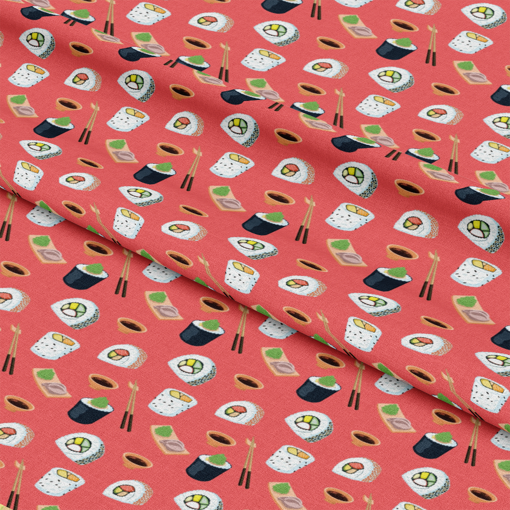 My Favorite Sushi Pattern 6 Quilting Cotton Fabric