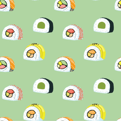 My Favorite Sushi Pattern 7 Quilting Cotton Fabric