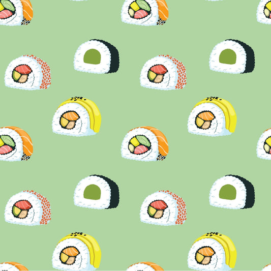 My Favorite Sushi Pattern 7 Quilting Cotton Fabric