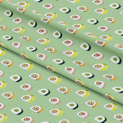 My Favorite Sushi Pattern 7 Quilting Cotton Fabric