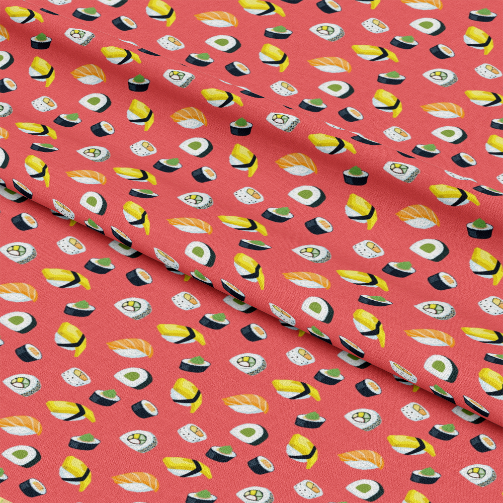 My Favorite Sushi Pattern 8 Quilting Cotton Fabric