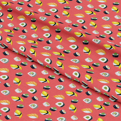 My Favorite Sushi Pattern 8 Quilting Cotton Fabric