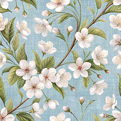 Etched Garden Toile Pattern 5 Minky Fabric