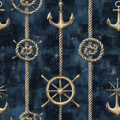 Nautical Exploration Pattern 13 Quilting Cotton Fabric