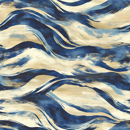 Gilded Depths Pattern 15 Minky Fabric