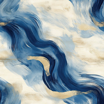 Gilded Depths Pattern 17 Minky Fabric