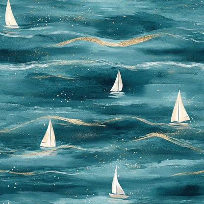 Gilded Depths Pattern 5 Minky Fabric
