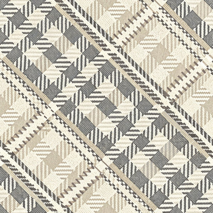 Neutral Houndstooth Pattern 1 Quilting Cotton Fabric