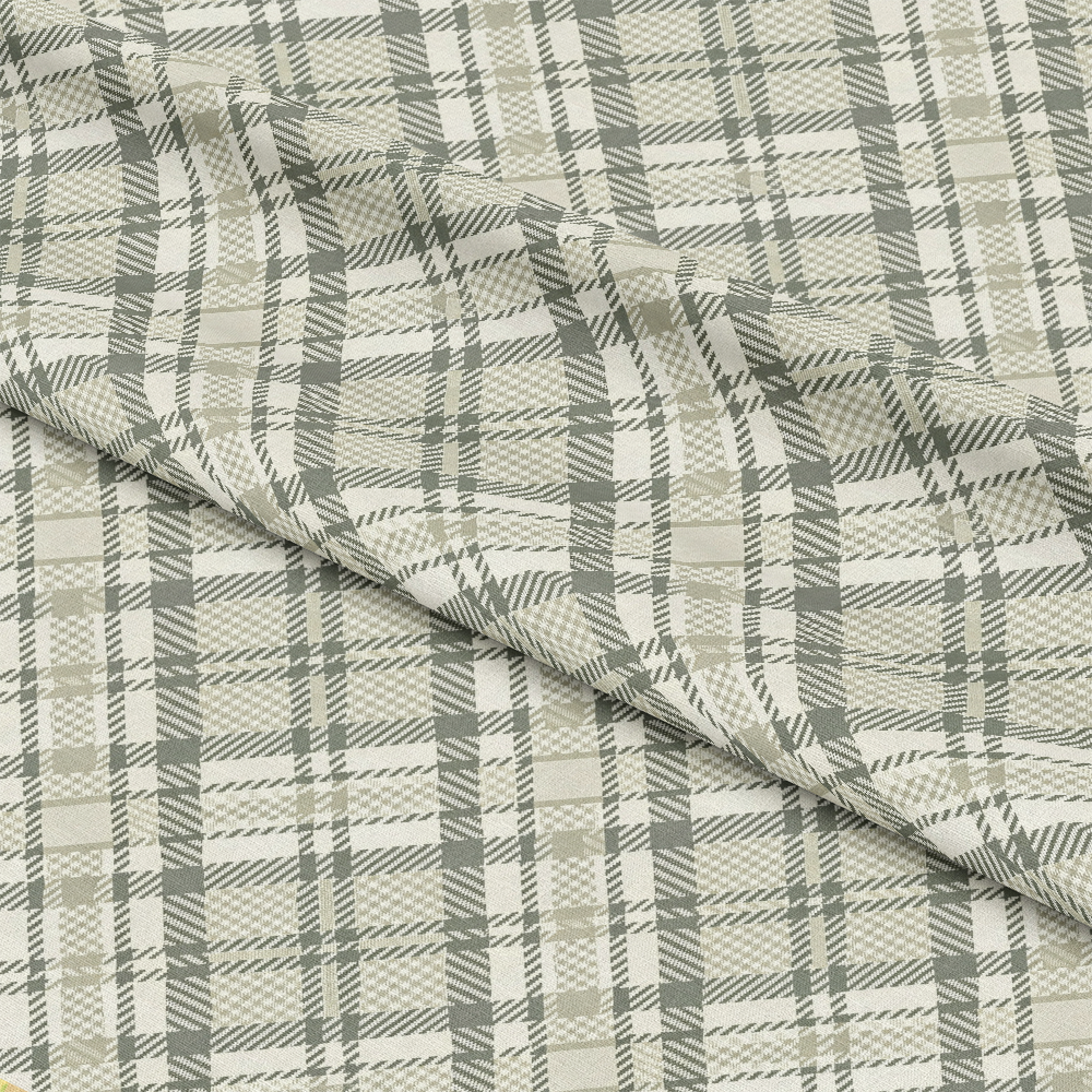 Neutral Houndstooth Pattern 4 Quilting Cotton Fabric