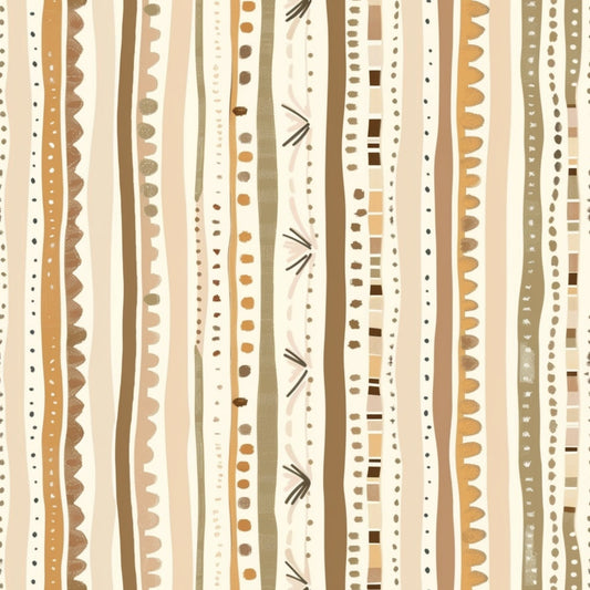 Neutral Newborn Pattern 14 Quilting Cotton Fabric
