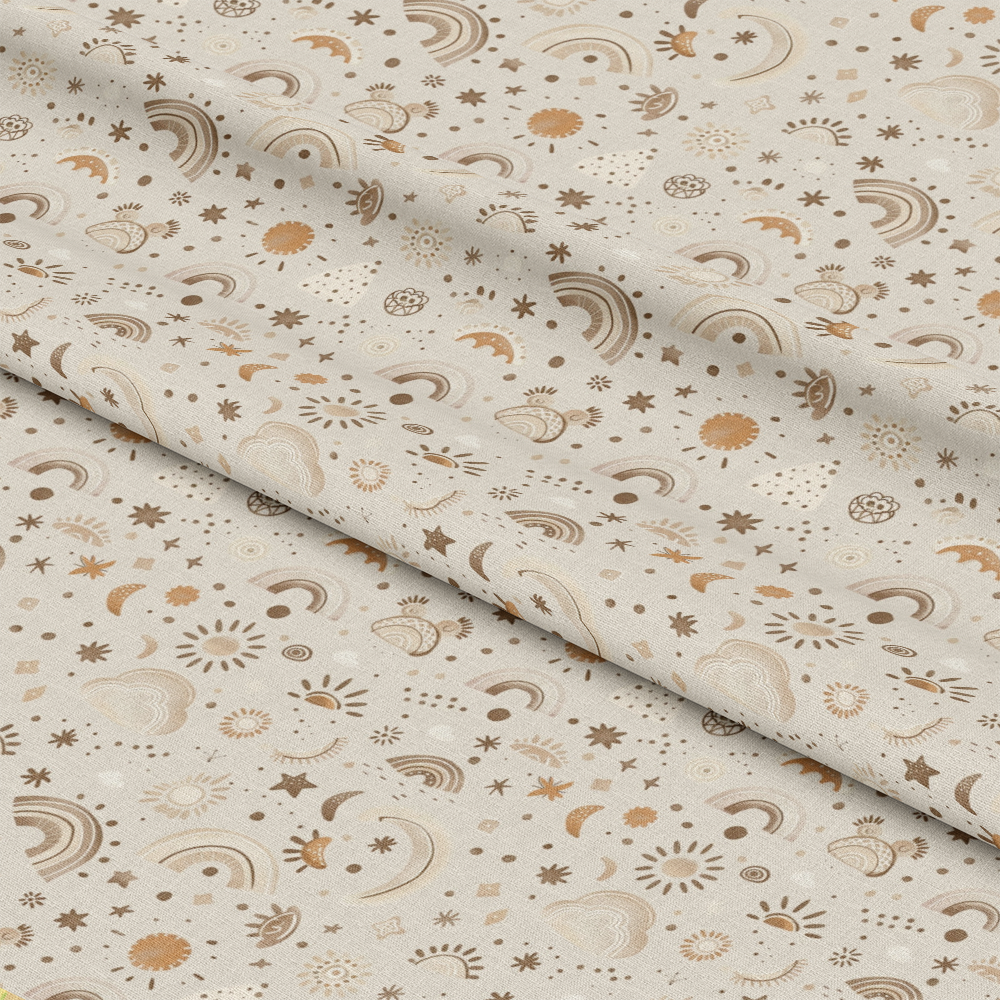 Neutral Newborn Pattern 21 Quilting Cotton Fabric