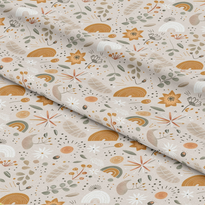 Neutral Newborn Pattern 22 Quilting Cotton Fabric