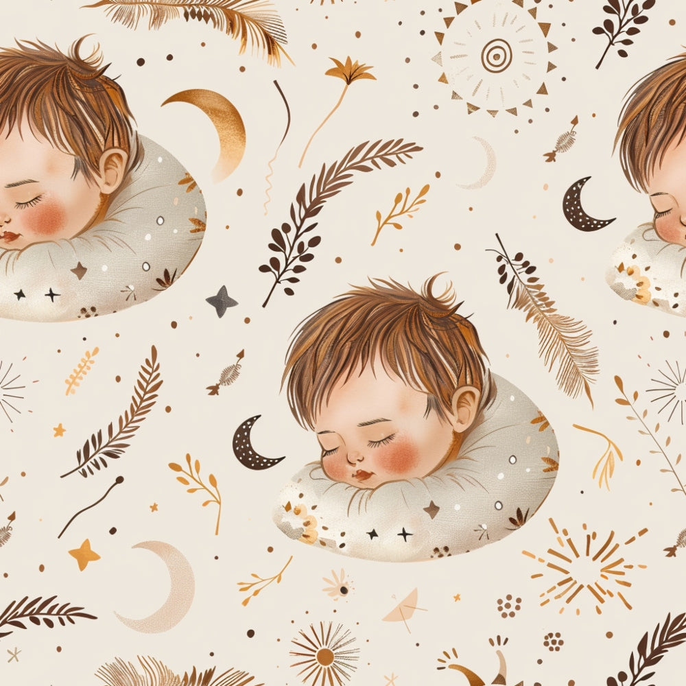 Boho Baby Dreams Pattern 25 Minky Fabric