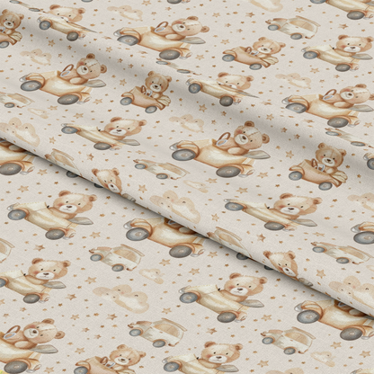 Neutral Newborn Pattern 2 Quilting Cotton Fabric
