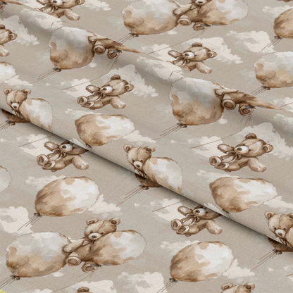 Neutral Newborn Pattern 3 Quilting Cotton Fabric