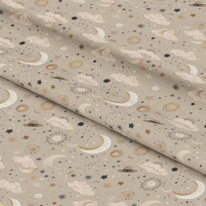 Neutral Newborn Pattern 9 Quilting Cotton Fabric