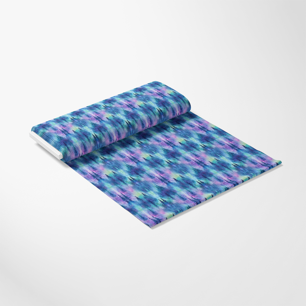 Northern Lights Forest Pattern 15 Quilting Cotton Fabric