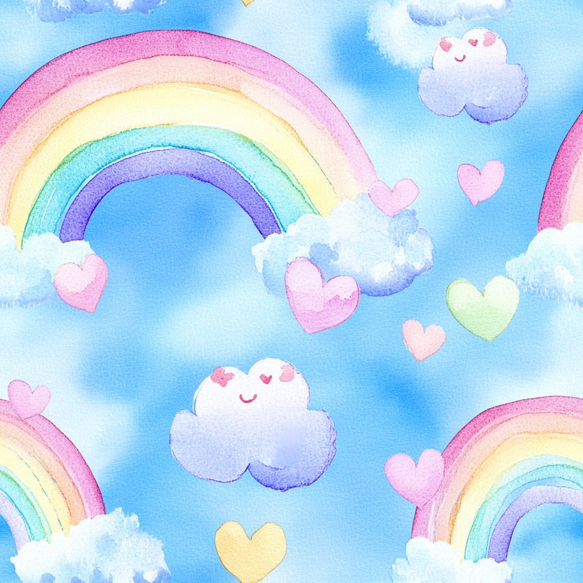Pastel Sky Dreams Pattern 11 Minky Fabric