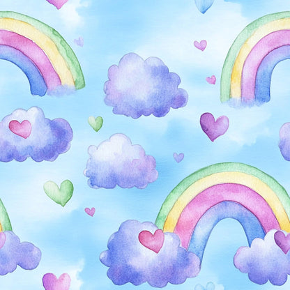 Pastel Sky Dreams Pattern 13 Minky Fabric