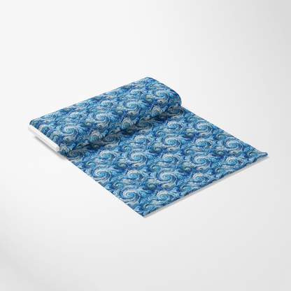 Ocean Swirls Pattern 9 Quilting Cotton Fabric