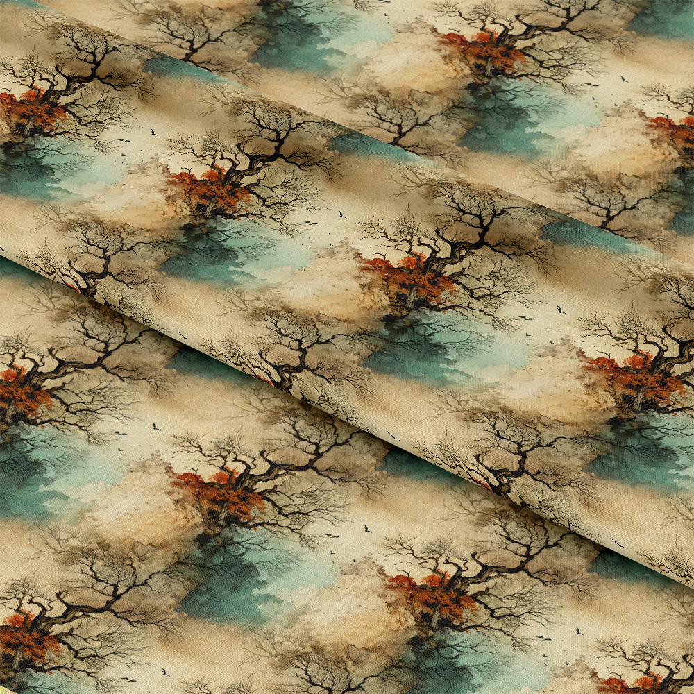 Old Tree Groves Pattern 7 Quilting Cotton Fabric