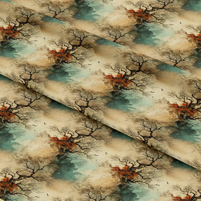 Old Tree Groves Pattern 7 Quilting Cotton Fabric