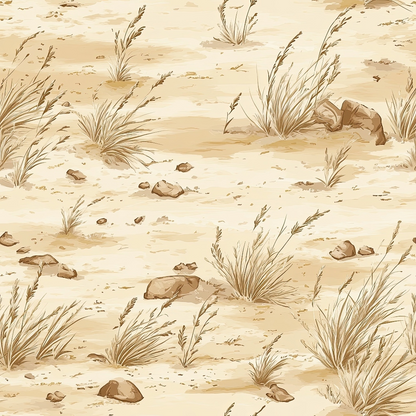 Dusty Trail Pattern 2 Minky Fabric