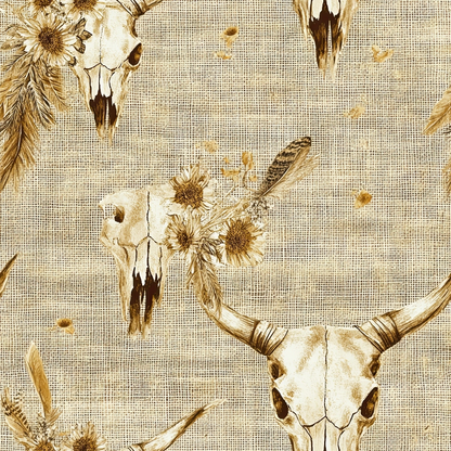 Dusty Trail Pattern 48 Minky Fabric