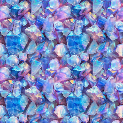 Crystal Shimmer Pattern 10 Minky Fabric