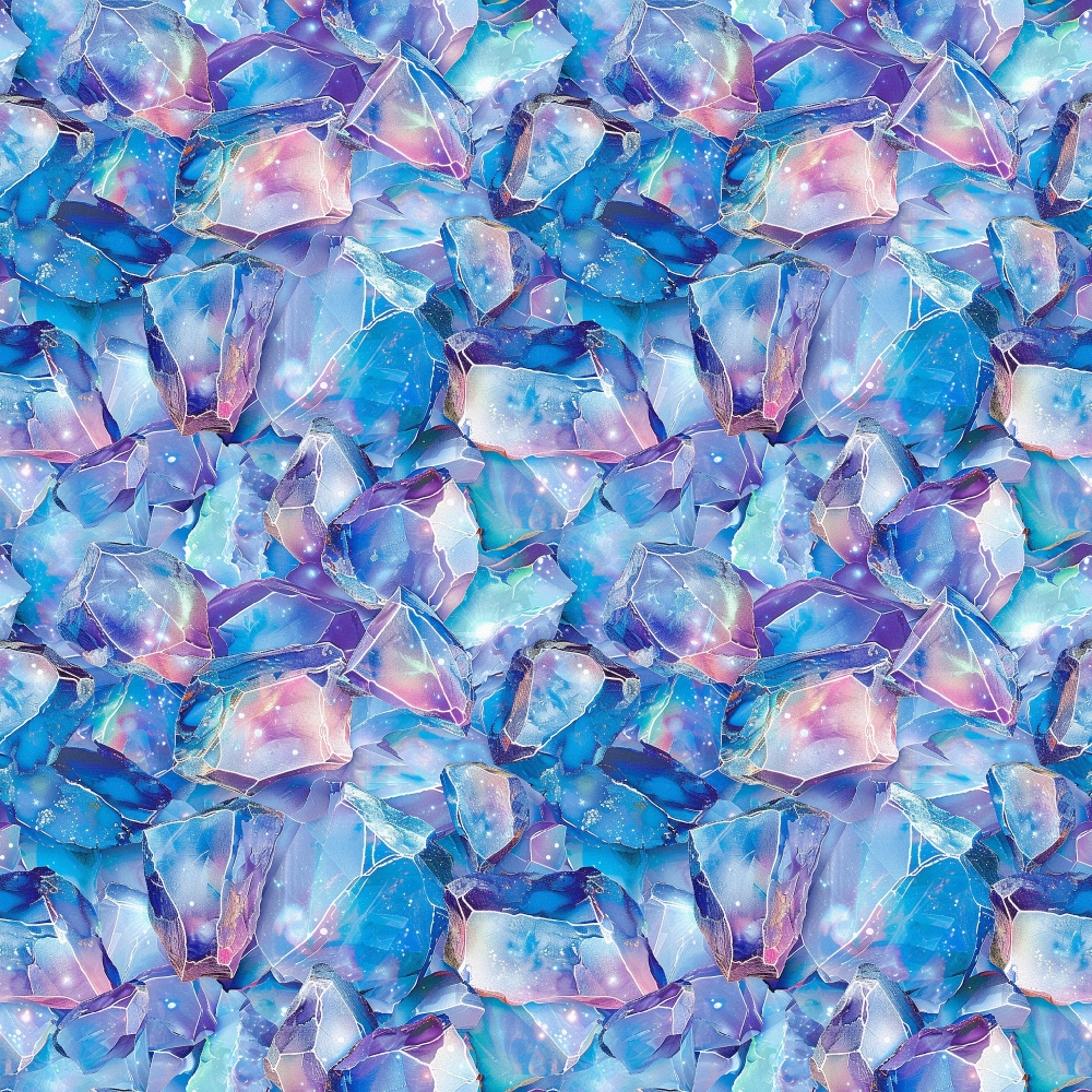 Crystal Shimmer Pattern 2 Minky Fabric