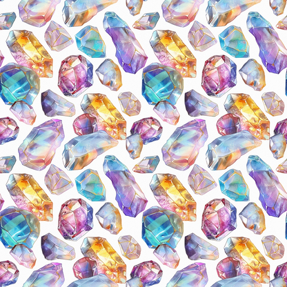 Crystal Shimmer Pattern 3 Minky Fabric