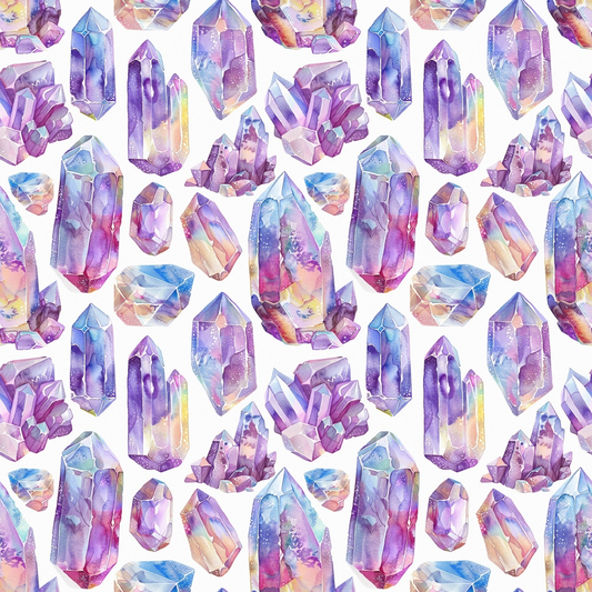 Opal Gemstone Pattern 5 Quilting Cotton Fabric