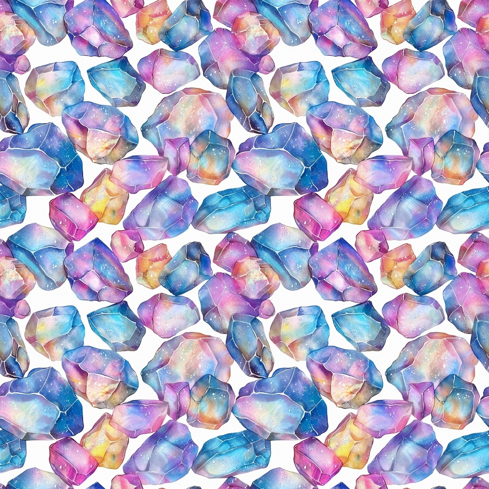 Crystal Shimmer Pattern 8 Minky Fabric
