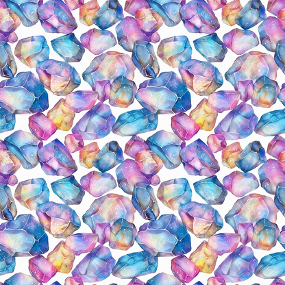 Crystal Shimmer Pattern 8 Minky Fabric