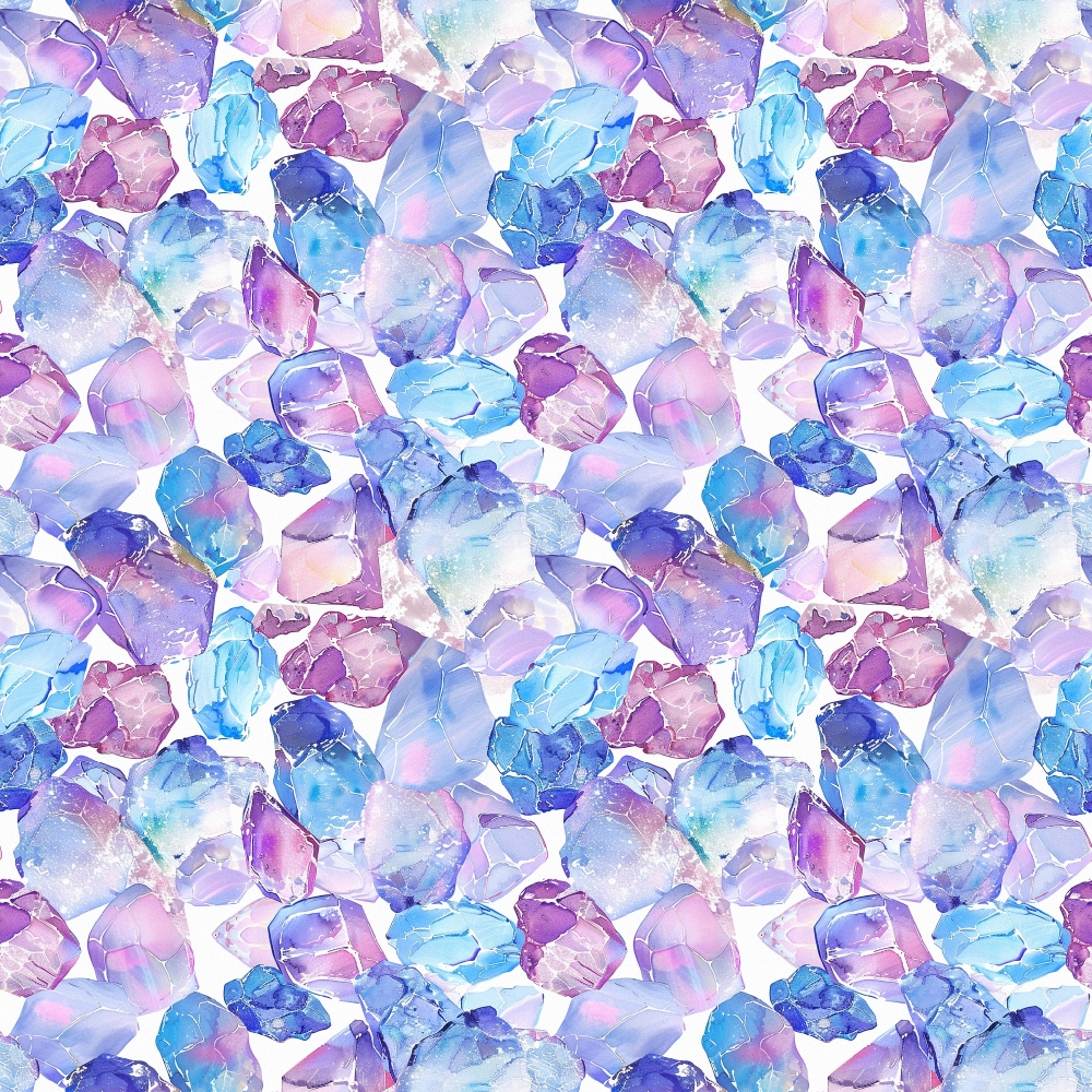 Crystal Shimmer Pattern 9 Minky Fabric