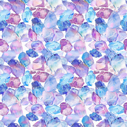Crystal Shimmer Pattern 9 Minky Fabric