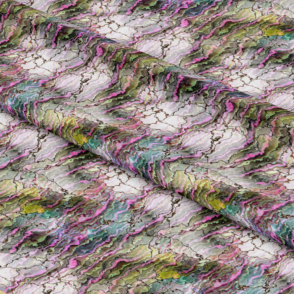 Oyster Shell Pattern 13 Quilting Cotton Fabric