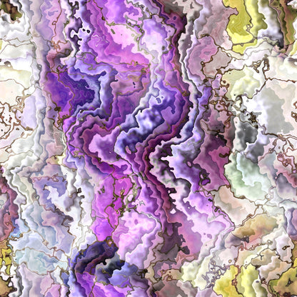 Marbled Opal Pattern 16 Minky Fabric