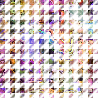 Marbled Opal Pattern 22 Minky Fabric