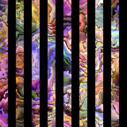 Marbled Opal Pattern 32 Minky Fabric