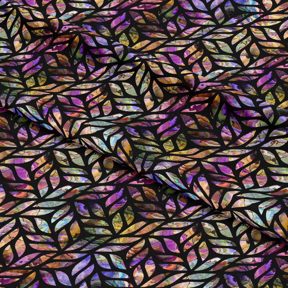 Oyster Shell Pattern 31 Quilting Cotton Fabric