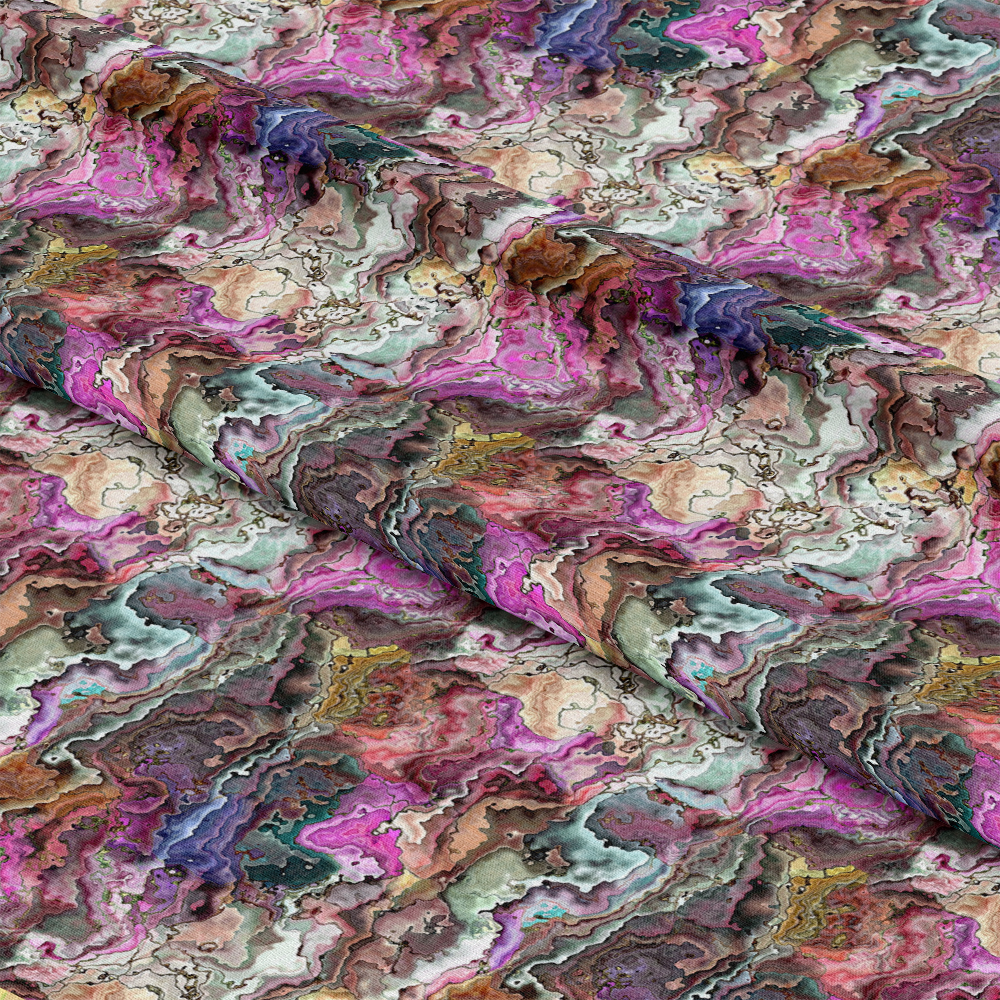 Oyster Shell Pattern 2 Quilting Cotton Fabric