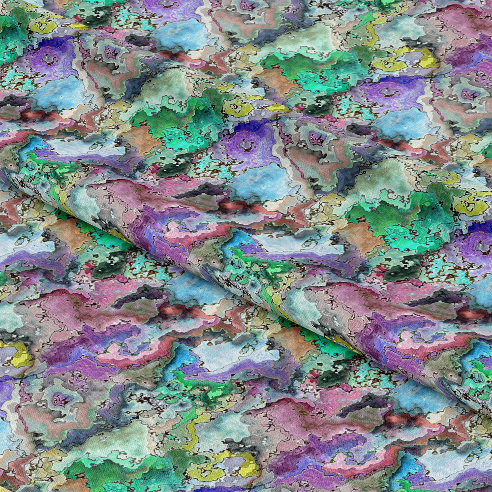 Oyster Shell Pattern 6 Quilting Cotton Fabric