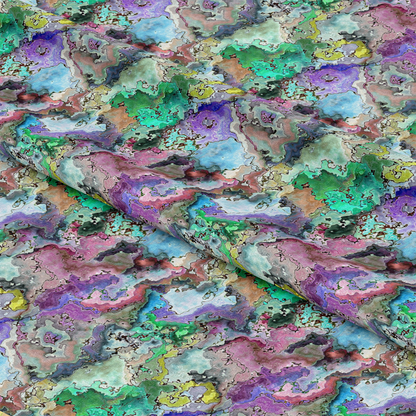 Oyster Shell Pattern 6 Quilting Cotton Fabric
