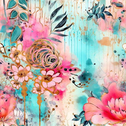 Gilded Menagerie Pattern 18 Minky Fabric