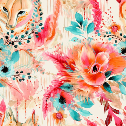 Gilded Menagerie Pattern 19 Minky Fabric