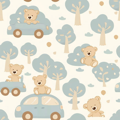 Pastel Baby Pattern 1 Quilting Cotton Fabric
