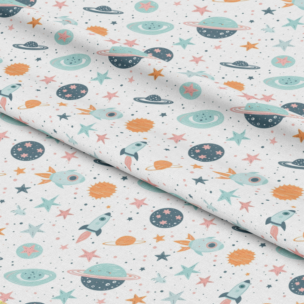 Pastel Baby Pattern 15 Quilting Cotton Fabric