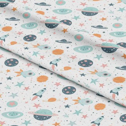Pastel Baby Pattern 15 Quilting Cotton Fabric